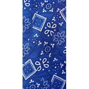 Foulards bandanas (bleu royal)