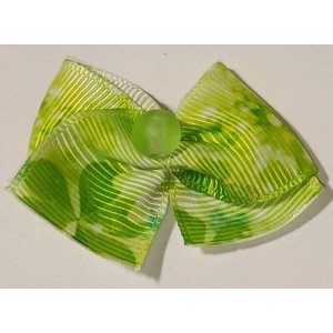 Boucle à élastique : vert trèfle