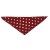 Rouge moyen pois blanc 
