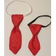 Cravates : petite : rouge carreaux rouge