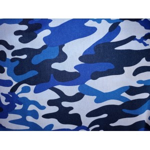 Foulards Les Camouflages : bleu : Moyen